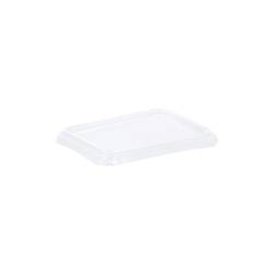 Tapa de plástico transparente Maptipack 23x18 cm