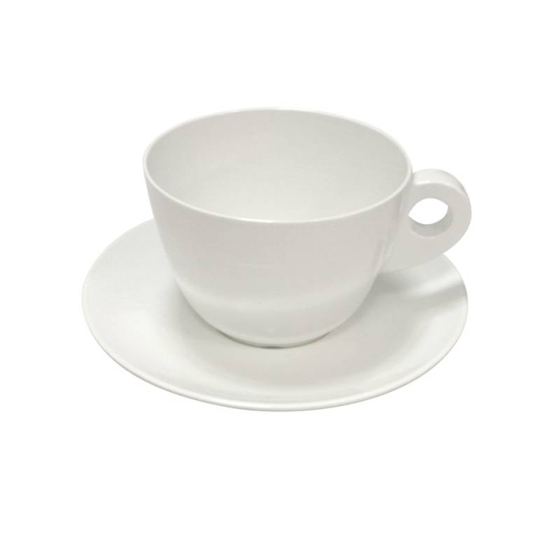 Supercup gobelet à sachet en mélamine blanche