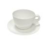 Supercup taza de melamina blanca