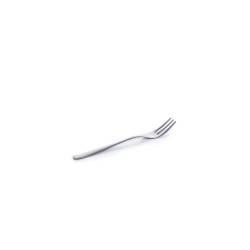 Tenedor de postre Shark de 3 puntas de acero arenado 15,5 cm