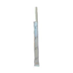 Pailles en papier brun biodégradable mono-sachet cm 20x0,6