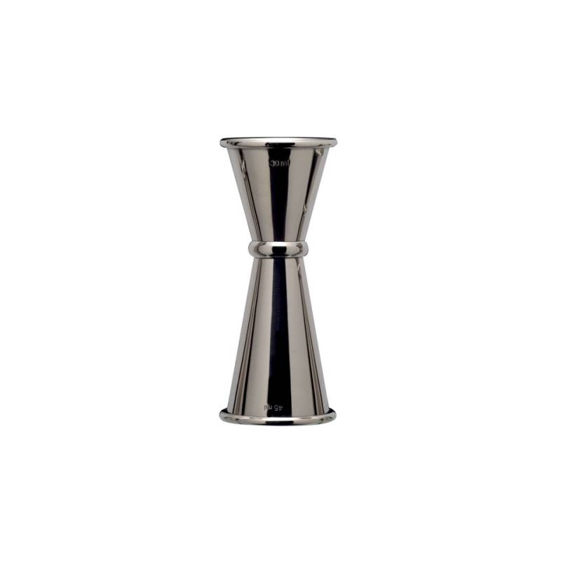 Jigger mince en acier inoxydable ml 30-45