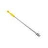Pince à pizza en acier inoxydable avec manche en polypropylène jaune cm 75