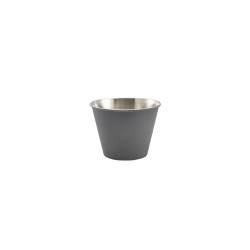 Ramequin en acier inoxydable anthracite cl 33