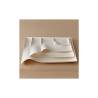 Soucoupe Bionic Kaku en bagasse blanche 8x8 cm