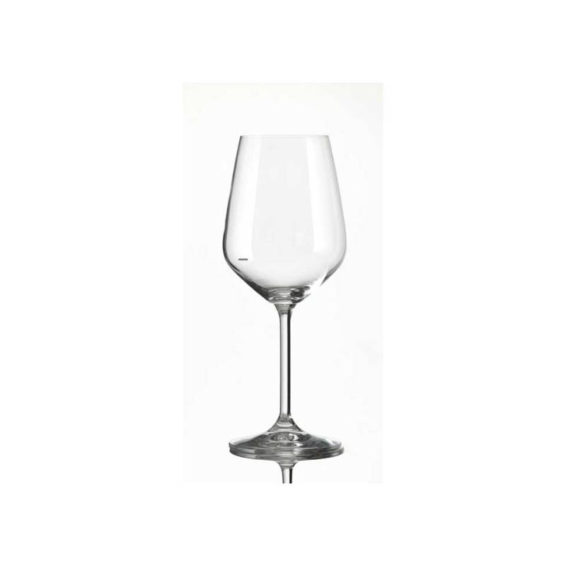 Copa de vino de vidrio París con muesca cl 35
