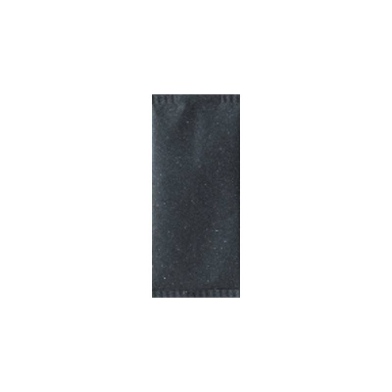 Sac à couverts fashion en papier anthracite avec serviette cm 24x11