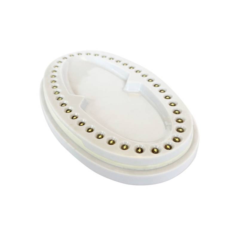 Base LED abs blanche