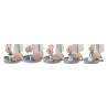 Moule rond en acier inoxydable 10 cm