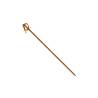 Pincho desechable con rizo de bambú 12 cm