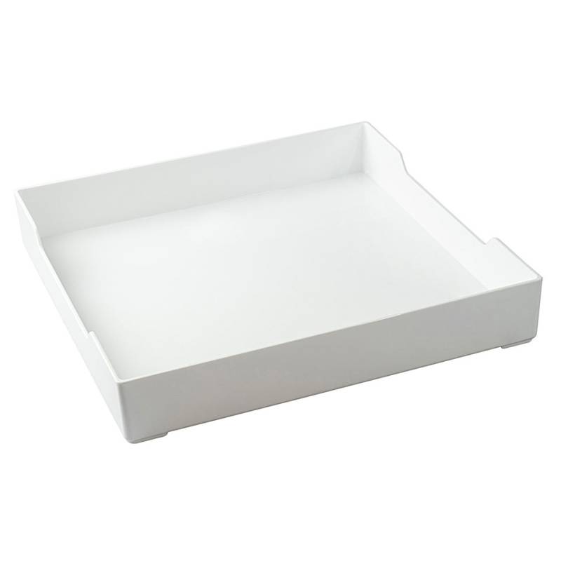 Plateau urbain en blanc san cm 30.3x30.3x5
