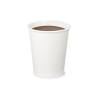 Gobelets jetables en papier blanc cl 35