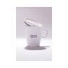 Tasse à espresso Away avec couvercle en tritan blanc cl 7