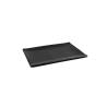 Plateau en mélamine noir Criollo 24x11,5 cm