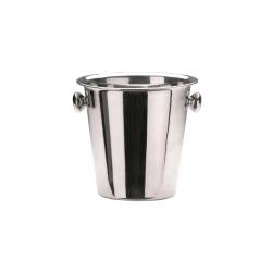 Seau à glace Basic en acier inoxydable 13 cm