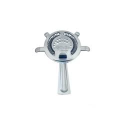 Crépine à clapets en polycarbonate argenté cm 8