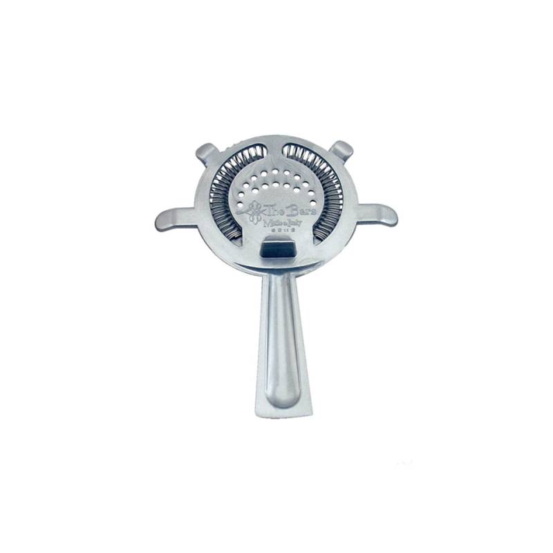 Crépine à clapets en polycarbonate argenté cm 8