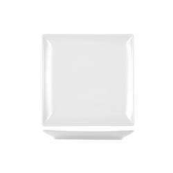 Assiette plate Osaka en grès blanc 26 cm