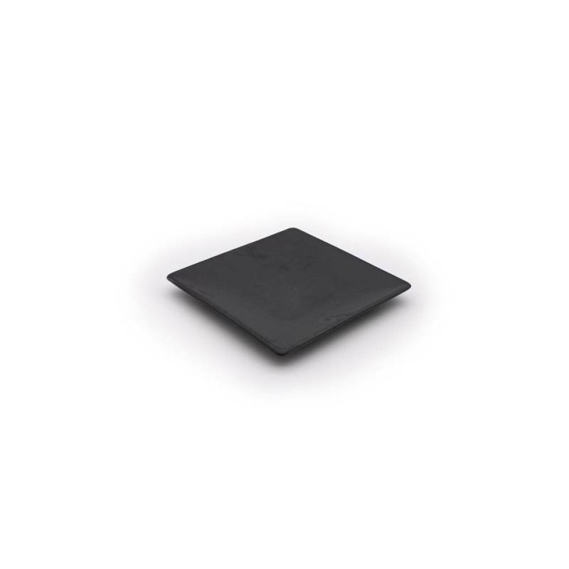 Plato de sushi cuadrado de porcelana fundida 14,5x14,5 cm