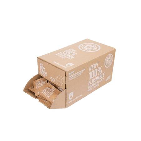 Lingettes humides jetables au citron