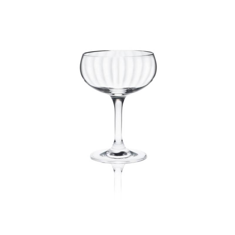 Soucoupe à champagne Paris Rona verre cl 26