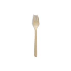 Fourchette en bois Jungle 16,5 cm