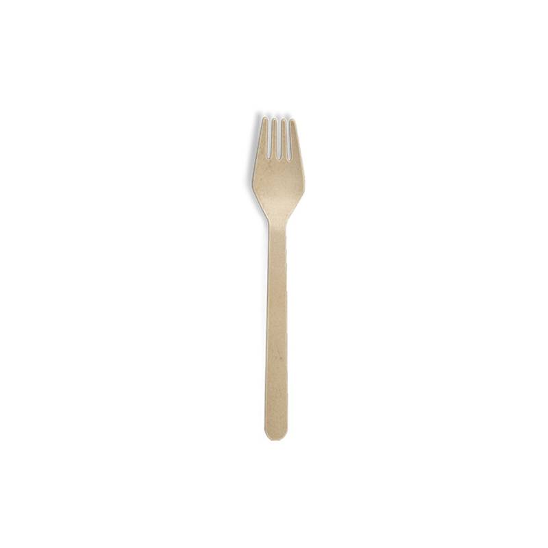 Fourchette en bois Jungle 16,5 cm