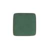 Mediterraneo Novità Home square green ceramic plate 4.60 inch