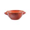 Mediterraneo Novità Home orange jaffa ceramic soup and rice bowl 5.90 inch