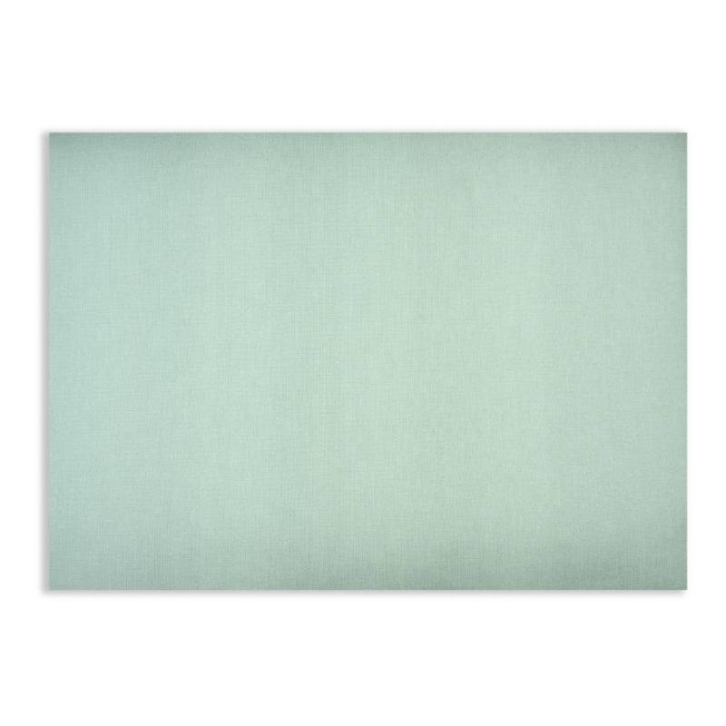 Set de table en lin et papier vert 50x35 cm