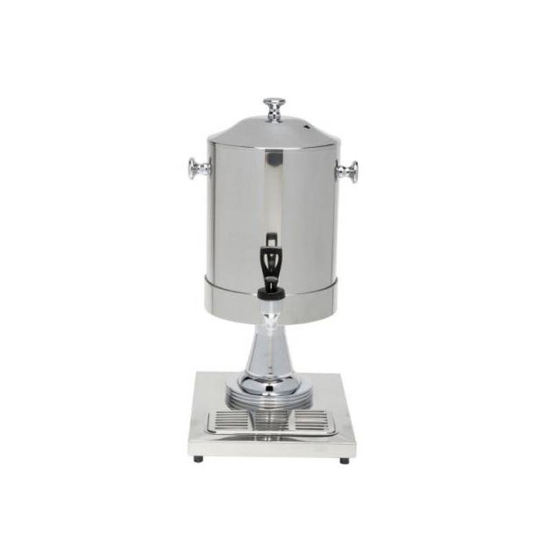 Distributeur de lait avec robinet et base en acier inoxydable lt 6
