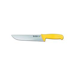Cuchillo francés Sanelli Ambrogio Supra en acero inoxidable mango amarillo cm 16