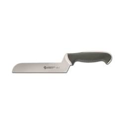 Tecna Sanelli Ambrogio cuchillo de queso de acero inoxidable con paso con mango gris cm 17