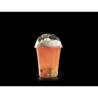 Bicchiere Milk Shake 100% Chef in vetro borosilicato cl 33