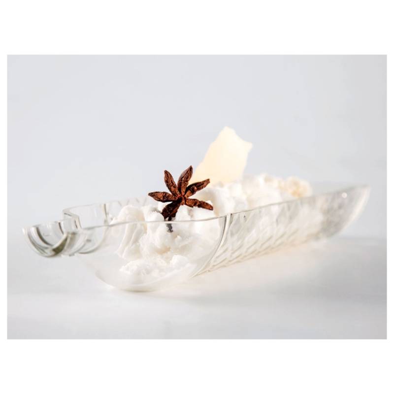 Plato biberón de cristal Anisette 100% Chef 30x8x4 cm