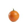 100% Coupe orange du chef avec couvercle en résine orange cl 25