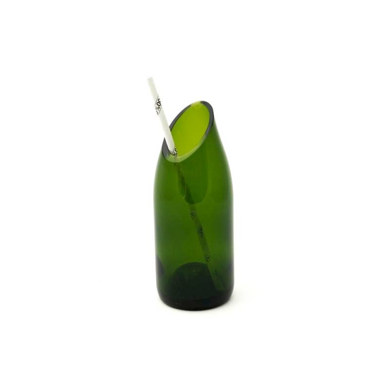 100% Chef bouteille en verre vert cl 33