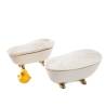 Spa Bowl XL 100% Chef porcelaine blanche profilée or cl 30