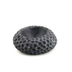 Plato de mármol negro Beehive 100% Chef 18 cm