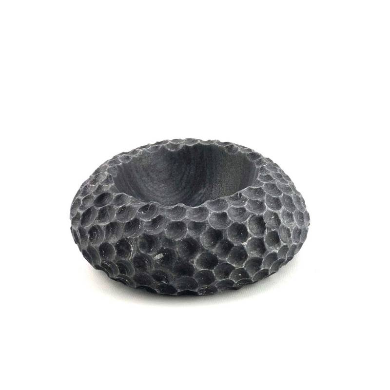 Plato de mármol negro Beehive 100% Chef 18 cm