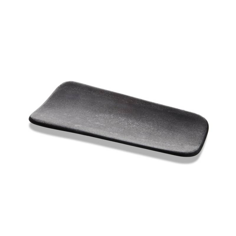 Roman XL 100% Chef plato de mármol negro 27x13 cm