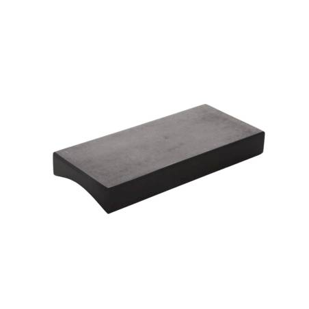 Lingot 100% Chef plato de mármol negro 15x6,5 cm