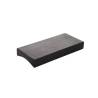 Lingot 100% Chef assiette en marbre noir 15x6.5 cm