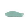 100% Chef Cadaques XL green frosted glass plate 8.66x5.51 inch