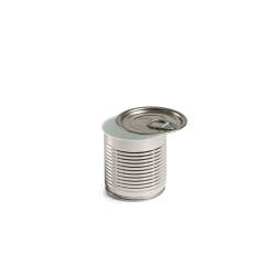 Mini-boîte de conserve jetable boîte 100% Chef avec couvercle cl 25