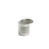 Mini vaso de lata desechable 100% Chef lata con tapa cl 25