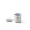 Mini vaso de lata desechable 100% Chef lata con tapa cl 25