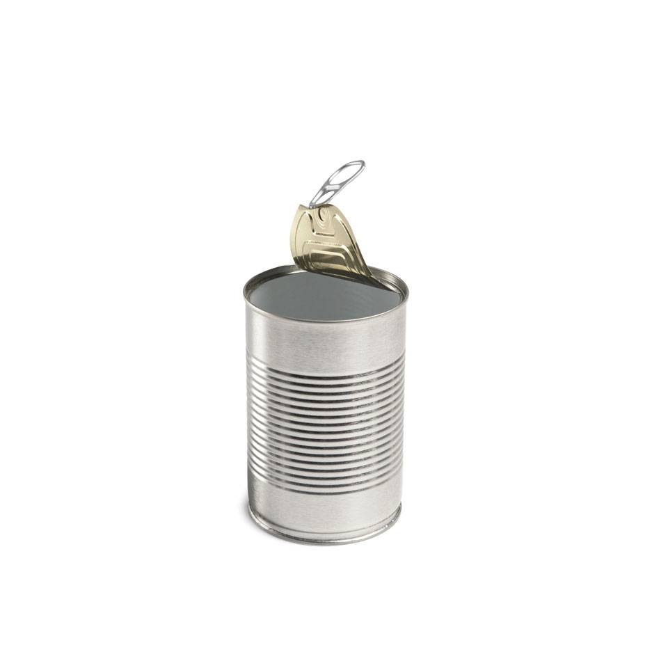 Popeye vaso de lata desechable 100% Chef en lata con tapa cl 40