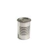 Popeye vaso de lata desechable 100% Chef en lata con tapa cl 40