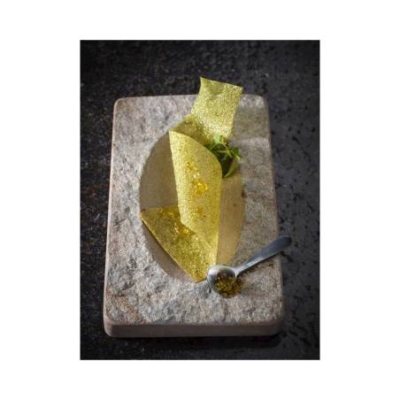 Plato Fortune 100% Chef de cuarzo rosa 19x11 cm